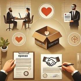Как фирме оформить благотворительную помощь или донат